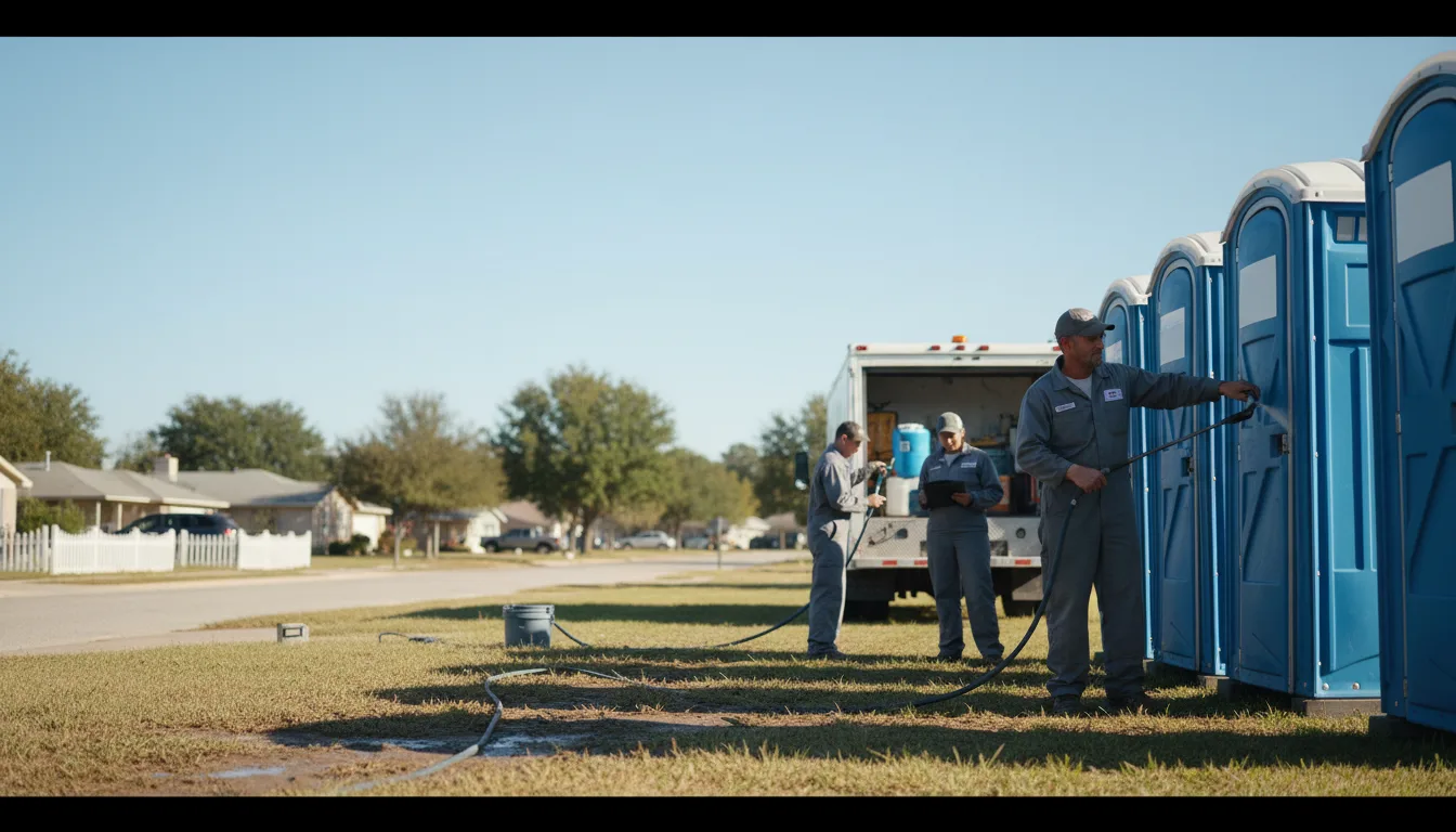 Long-Term Portable Toilet Rental in Eastland, TX near me